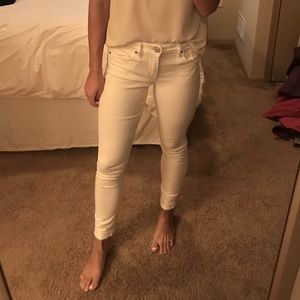 White jeans
